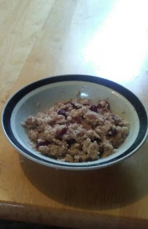 Cranberry-Vanille-Haferbrei