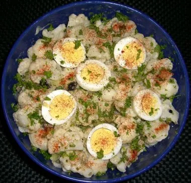 Blumenkohl-Faux-Kartoffelsalat