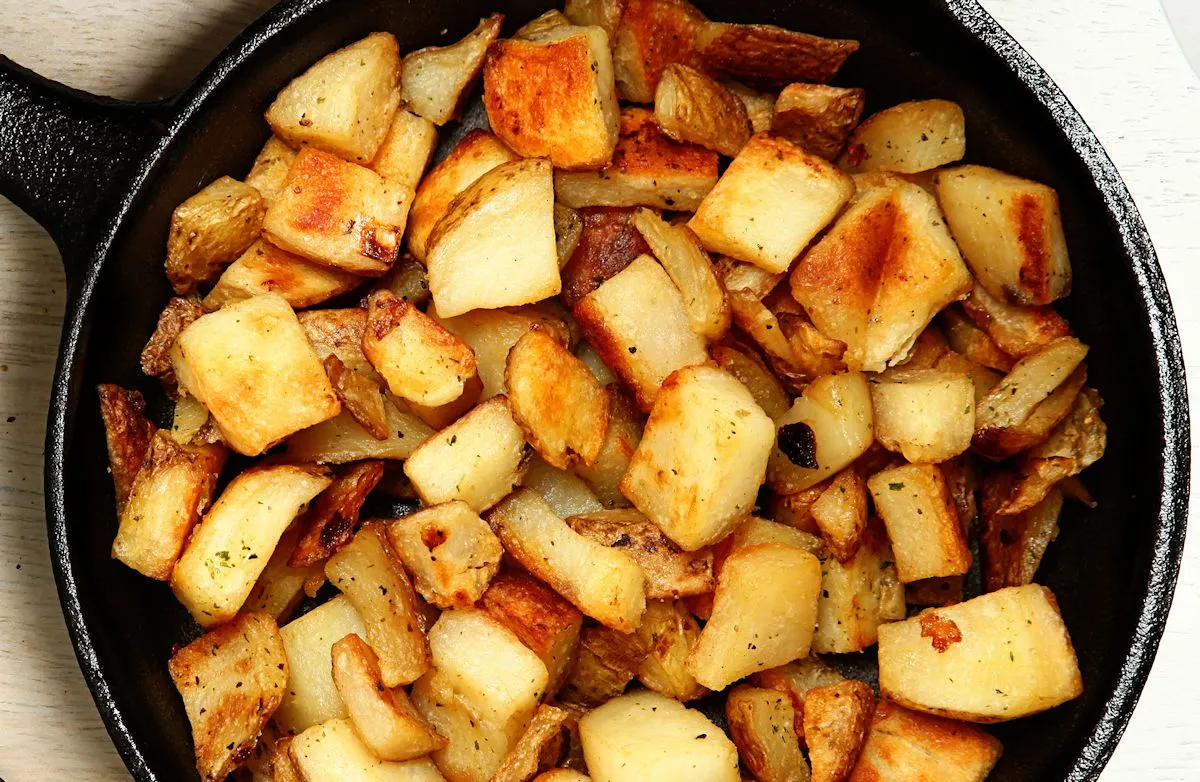 Geröstete Parmesan-Kartoffeln