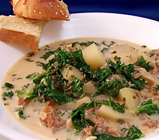 Leichte Zuppa Toscana