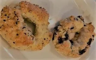 Einfache griechische Joghurt-Bagels