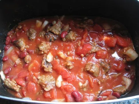 Sehr Einfaches Gemüse-Chili