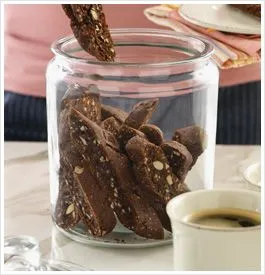 Schokoladen-Mandel-Biscotti