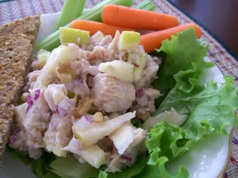 Thunfisch-Waldorfsalat mit Birne