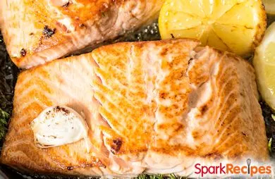 Zitronen-Knoblauch-Lachs