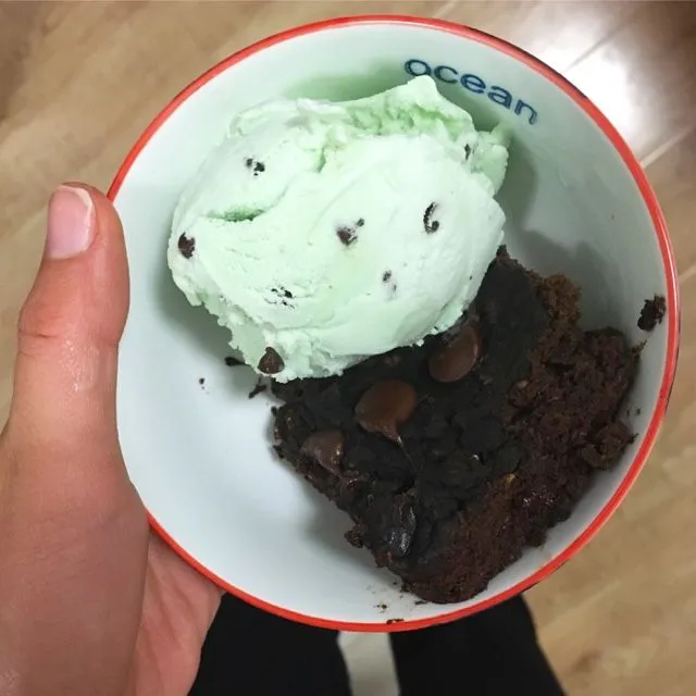 Kürbis-Schwarzbohnen-Brownies