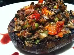 Paleo Power gefüllte Portabello