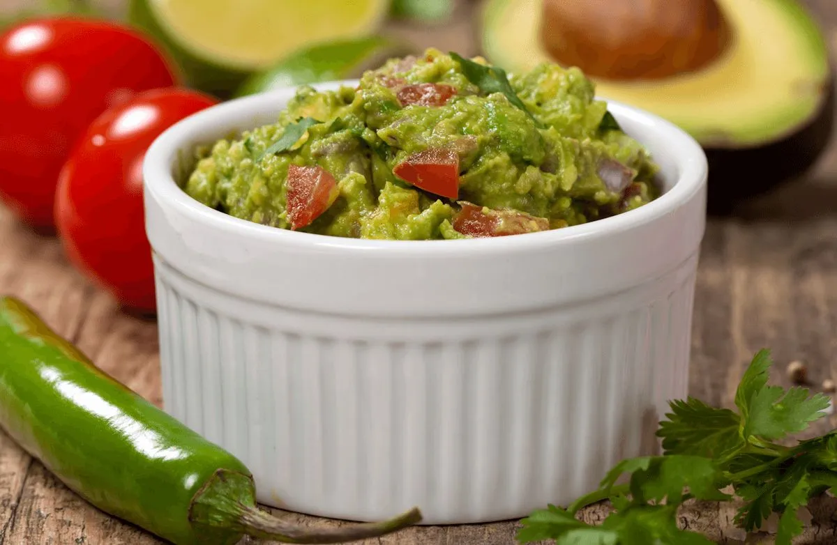 Frischer Guacamole-Dip