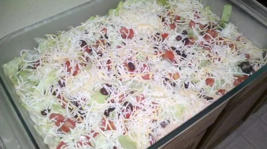 Cremiger Bohnen-Taco-Dip