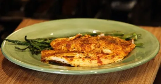 Limetten- & Curry-Tilapia