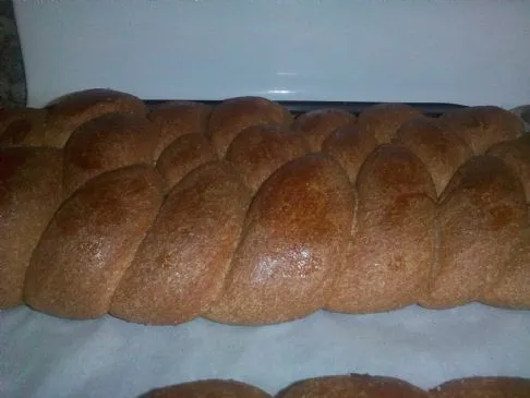Rote Weizen-Challah