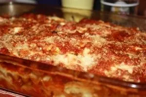 Truthahn-Lasagne ohne Vorkochen