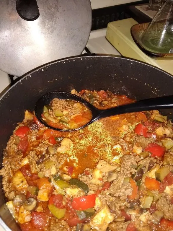Keto-Chili, ohne Bohnen