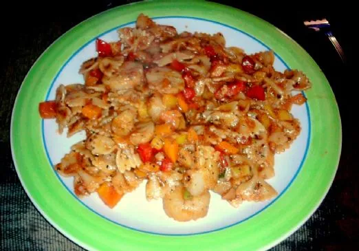 Schnelle und elegante: Schmetterlingsnudeln mit Jakobsmuscheln