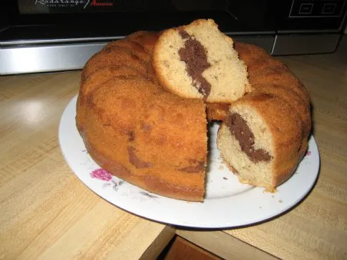 Nici's fettarmer Vanille-Schokoladen-Marmorkuchen