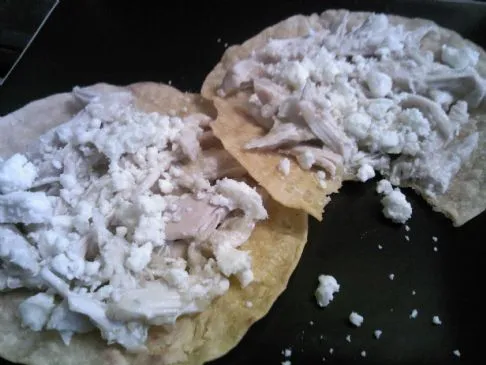 Hühnchen-Tostada