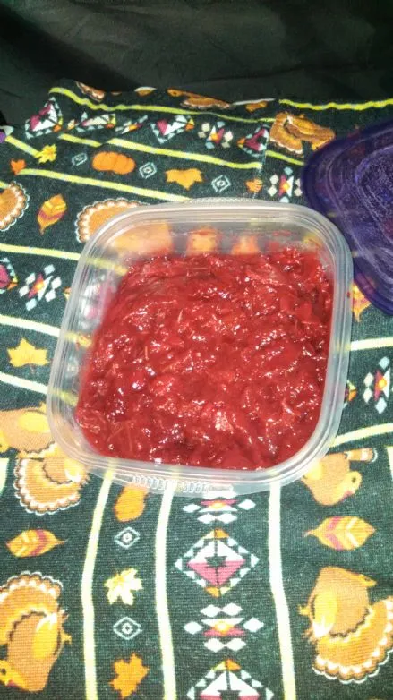 Cranberry-Ananas-Sauce mit Stevia