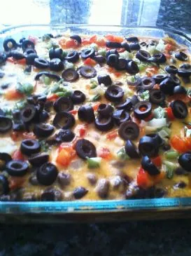 Hähnchen-Tortilla-Auflauf