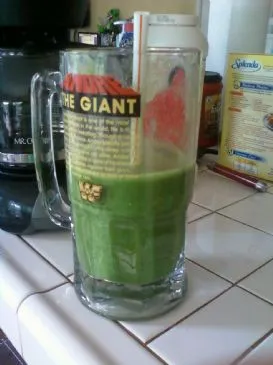 Grüner Grünkohl-Smoothie