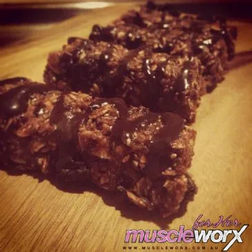 Muscle Worx For Her Chef Danica - Turbo Choc Haferriegel