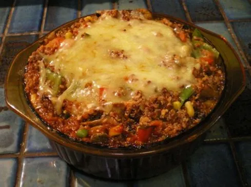 Lachs-Gemüse-Auflauf