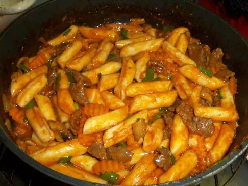 Koreanisches Dukbokki