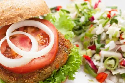 Quinoa-Gemüseburger