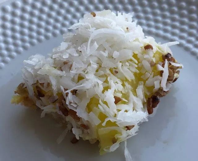 Zitronen-Kokos-Riegel