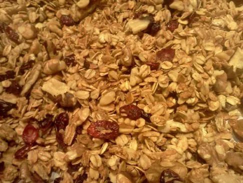 Super Nüsse Granola mit Walnüssen