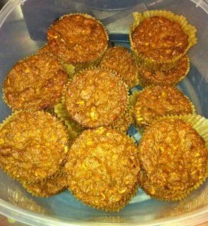 Kürbis-Pie-Protein-Muffins