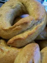 Buttermilch-Frühstücks-Bagels