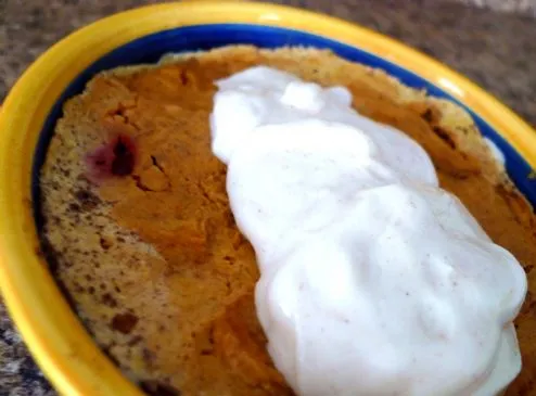 Mikrowellen-Kürbis "Kuchen"