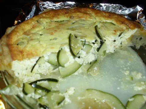 Zucchini-Ricotta-Torte