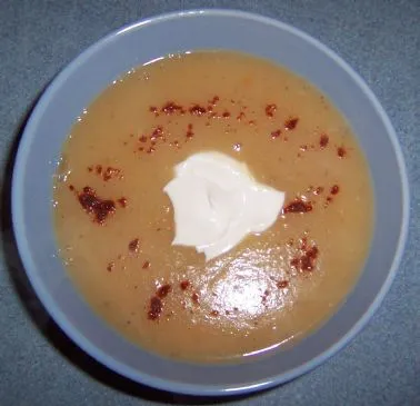 Vegane Kartoffel-Möhren-Suppe