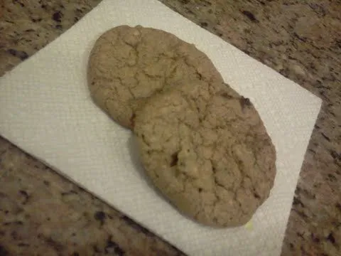 Kauende Schokoladenstückchen-Cranberry-Haferkekse