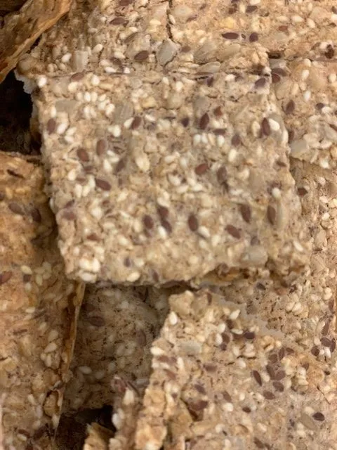 Gesunde vegane Cracker