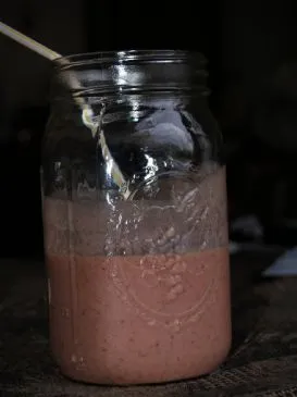 Kirsch-Schokoladen-Smoothie