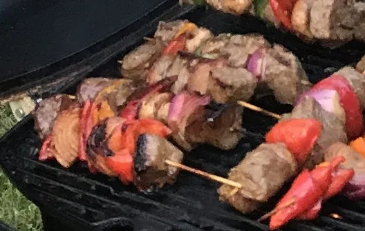 Rindfleisch-Shish-Kebab