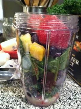 Frucht- und Gemüse-Saft hausgemacht