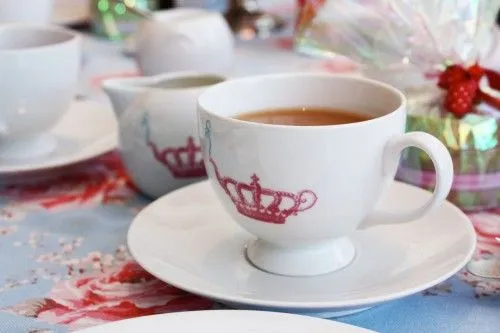 Schokoladen-Minze-Tee