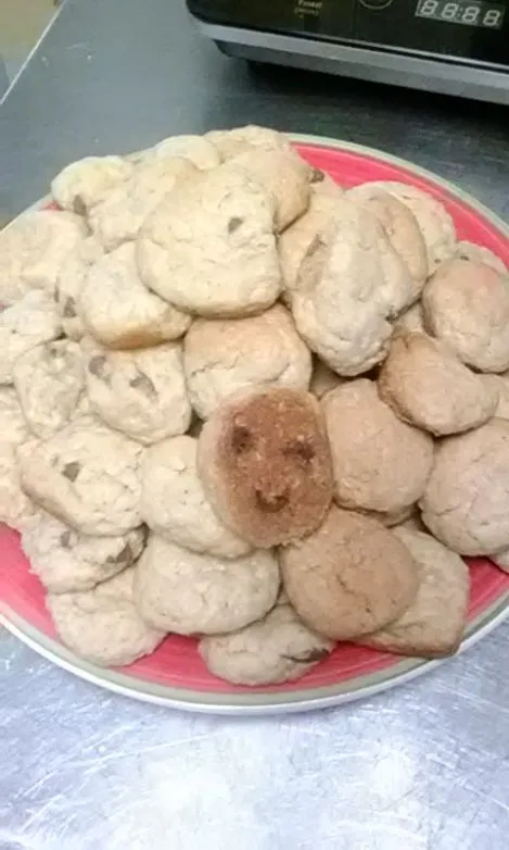 Schokoladenstückchen-Haferkekse