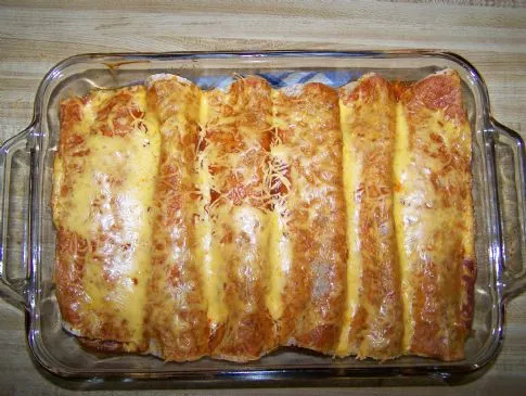 Hähnchen Enchiladas