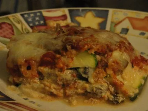 Zucchini-Lasagne ohne Nudeln