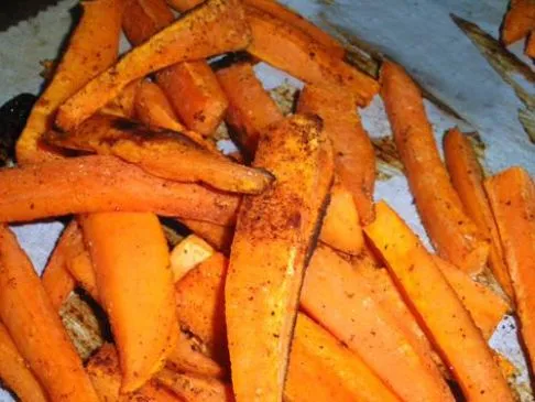 Süßkartoffel-Pommes