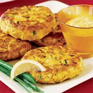 (Patties) Curryküchlein mit Lachs