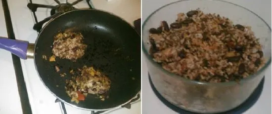 Quinoa-Bohnen- und Gemüseburger