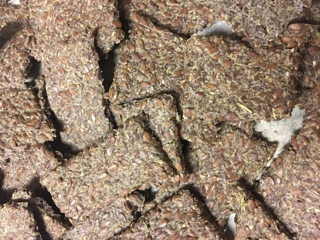 Leinsamen-Cracker