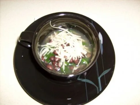 Einfache Spinat-Florentiner-Suppe