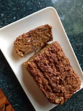 Kürbis-Bananen-Dattel-Möhrenbrot/Muffins