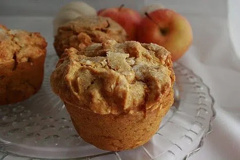 Kürbis-Apfel-Liebe-Muffins
